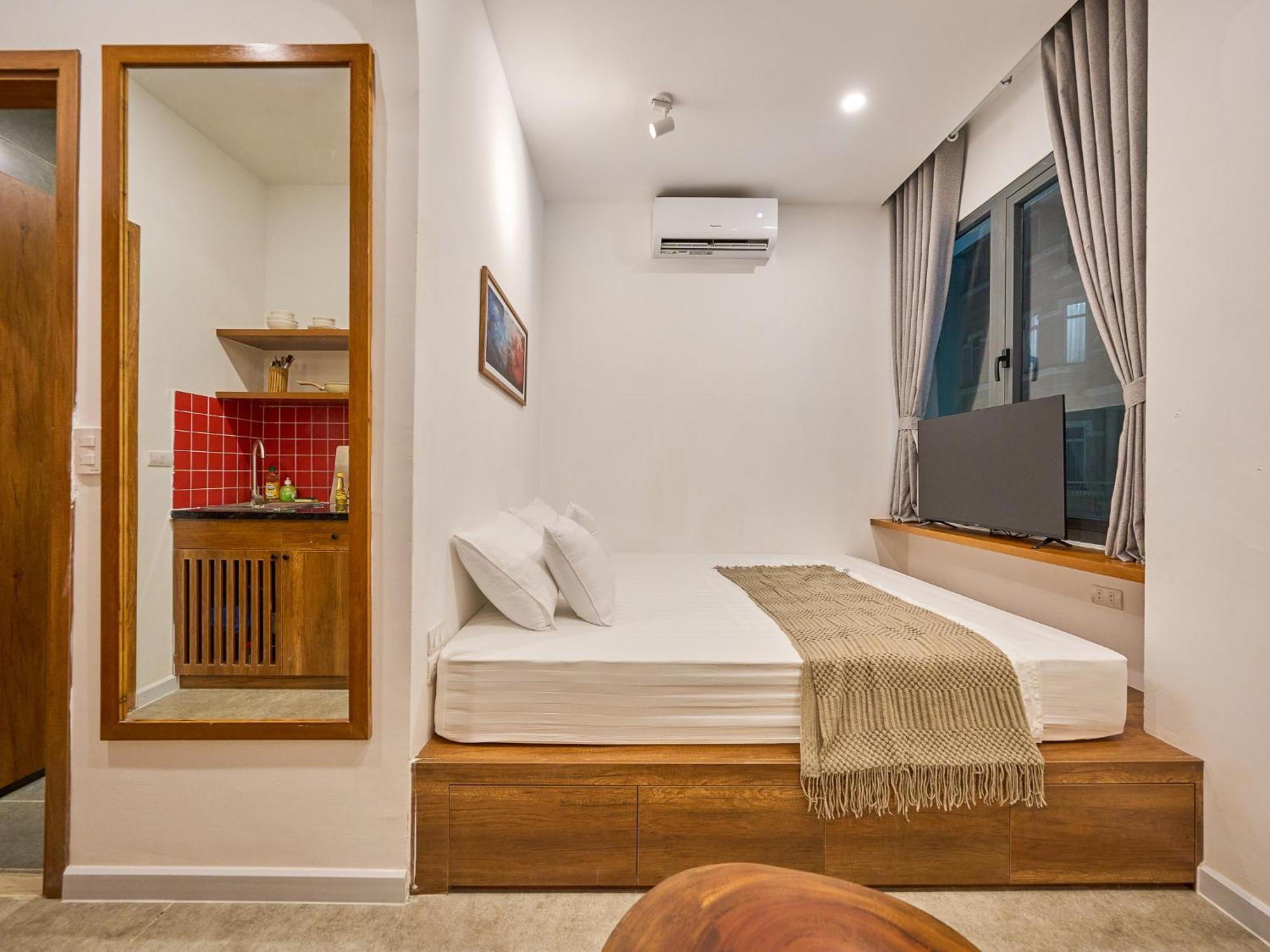 Horizon Bui Vien Retreat - Exclusive Rooftop & Poolside Relaxation Căn hộ